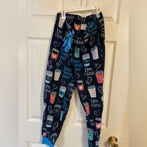 Cozy Coffee-Themed Pajama Pants